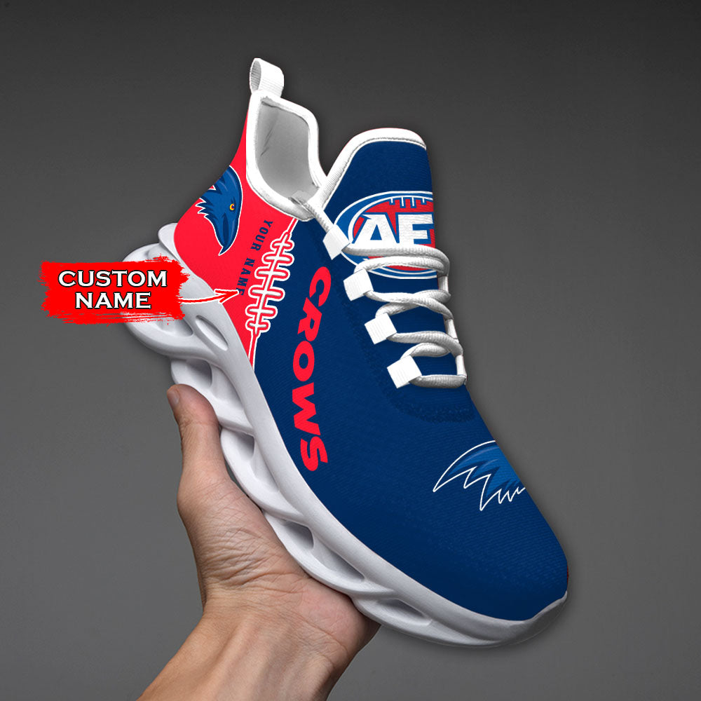 Ideafootwear Adelaide Crows AFL Max Soul Shoes Sneakers For Men And Women