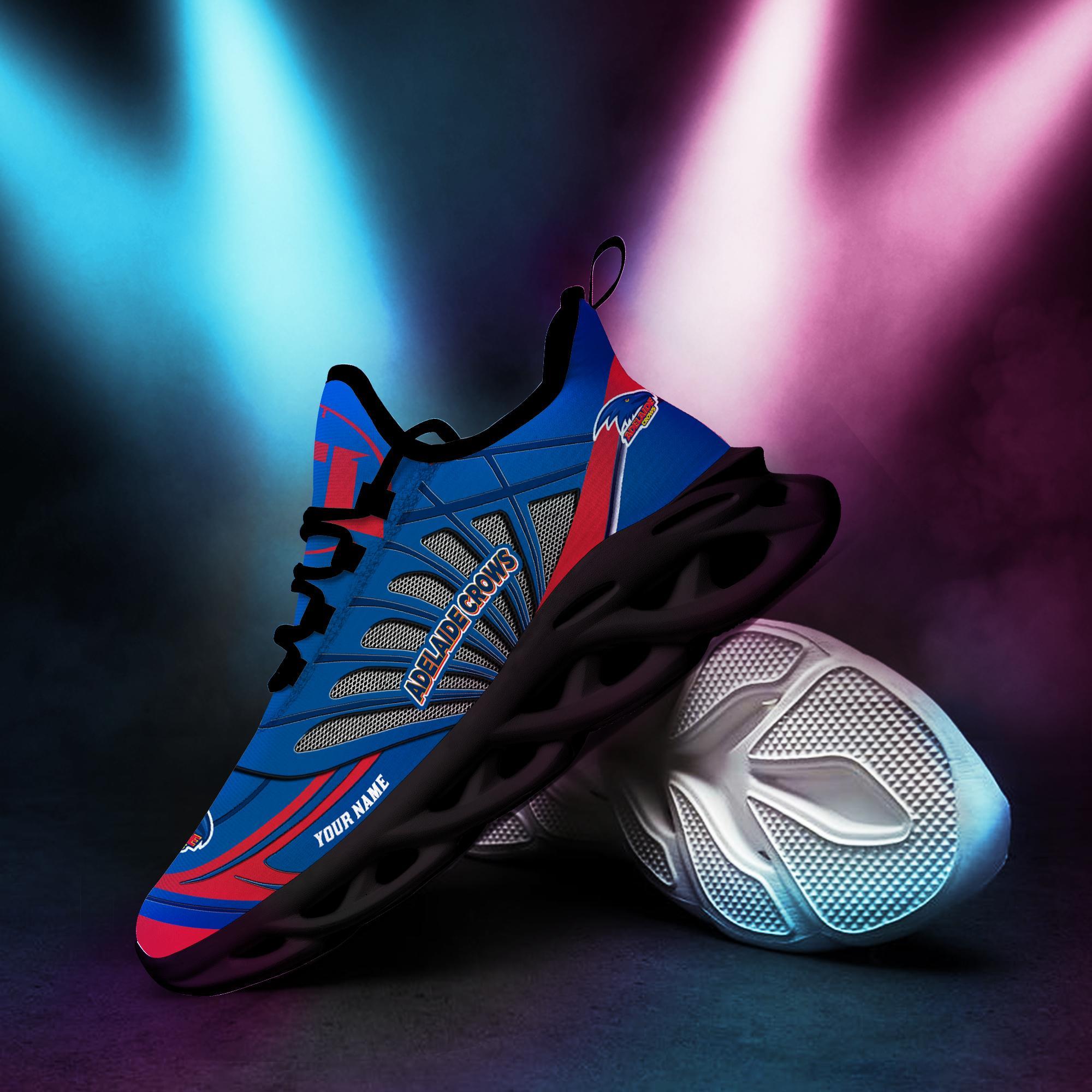 Ideafootwear Adelaide Crows Max Soul Shoes Sneakers For Men And Women