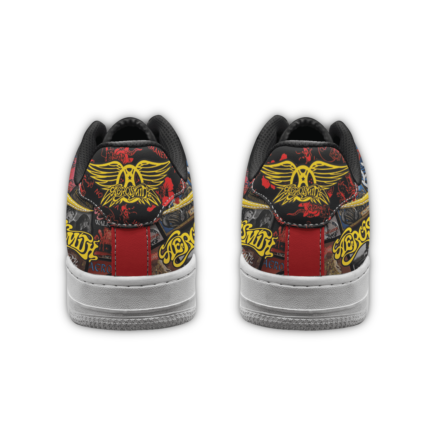 Ideafootwear Aerosmith Air Low-Top Sneakers Shoes For Men And Women