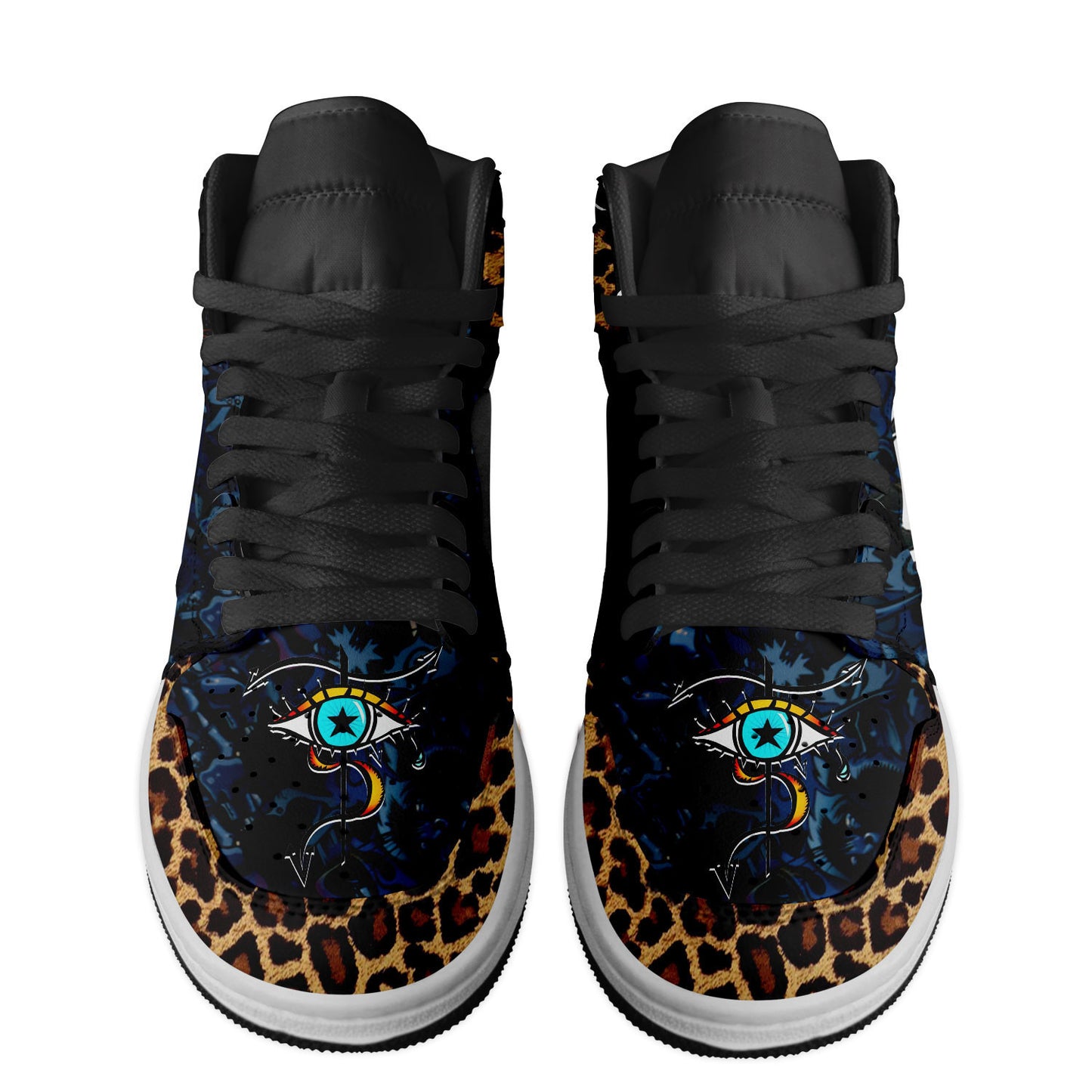 Ideafootwear Aerosmith AJ1 High Sneakers Shoes For Men And Women