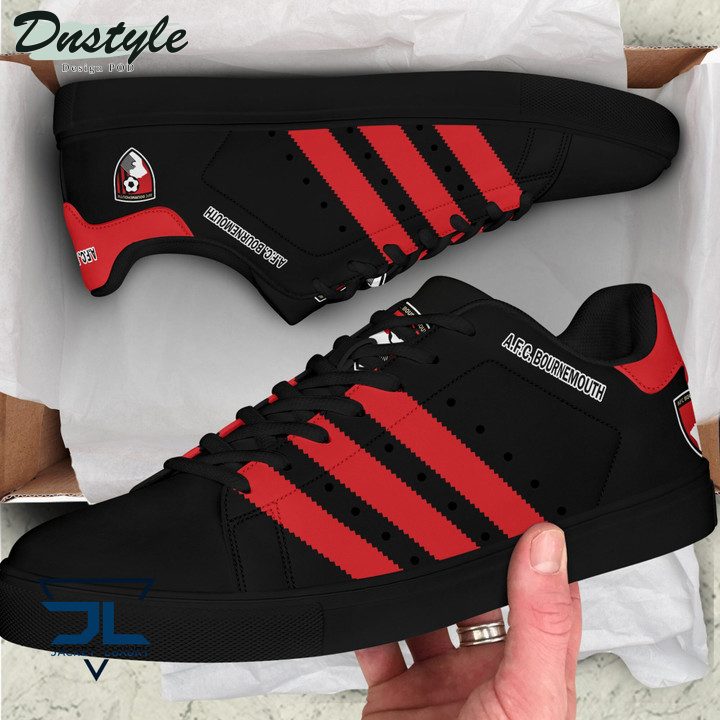 Ideafootwear AFC Bournemouth Skate Stan Shoes Sneakes For Men And Women