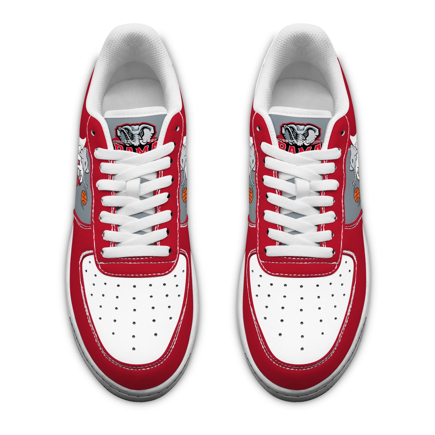 Ideafootwear Alabama Crimson Tide Air Low-Top Sneakers Shoes For Men And Women