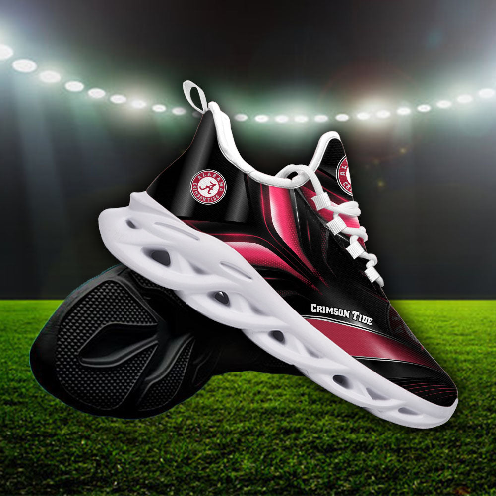 Ideafootwear Alabama Crimson Tide NCAA Max Soul Shoes Sneakers For Men And Women