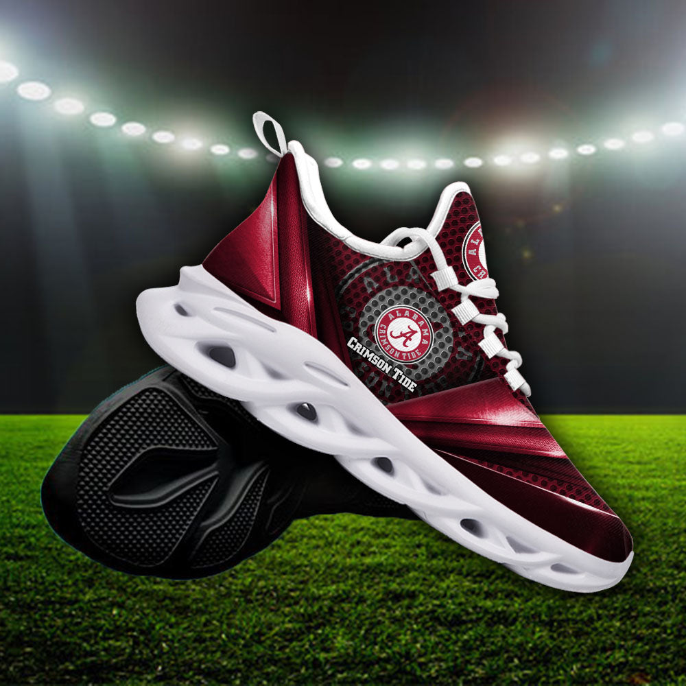 Ideafootwear Alabama Crimson Tide NCAA Max Soul Shoes Sneakers For Men And Women