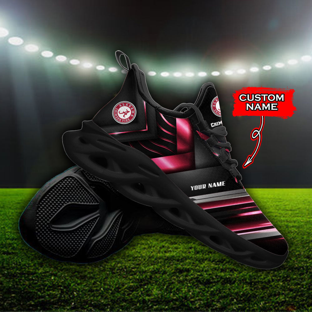 Ideafootwear Alabama Crimson Tide NCAA Max Soul Shoes Sneakers For Men And Women