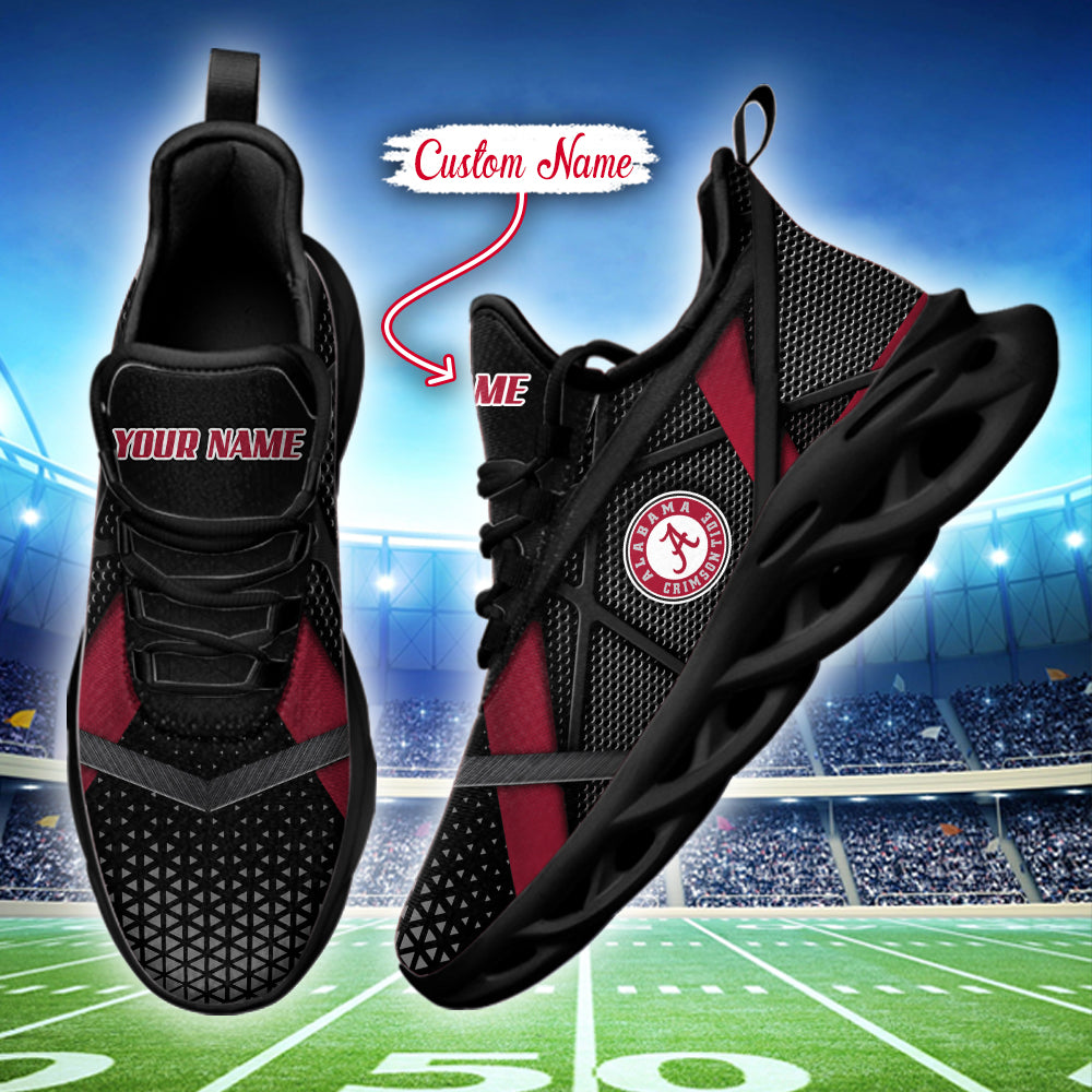 Ideafootwear Alabama Crimson Tide NCAA Max Soul Shoes Sneakers For Men And Women