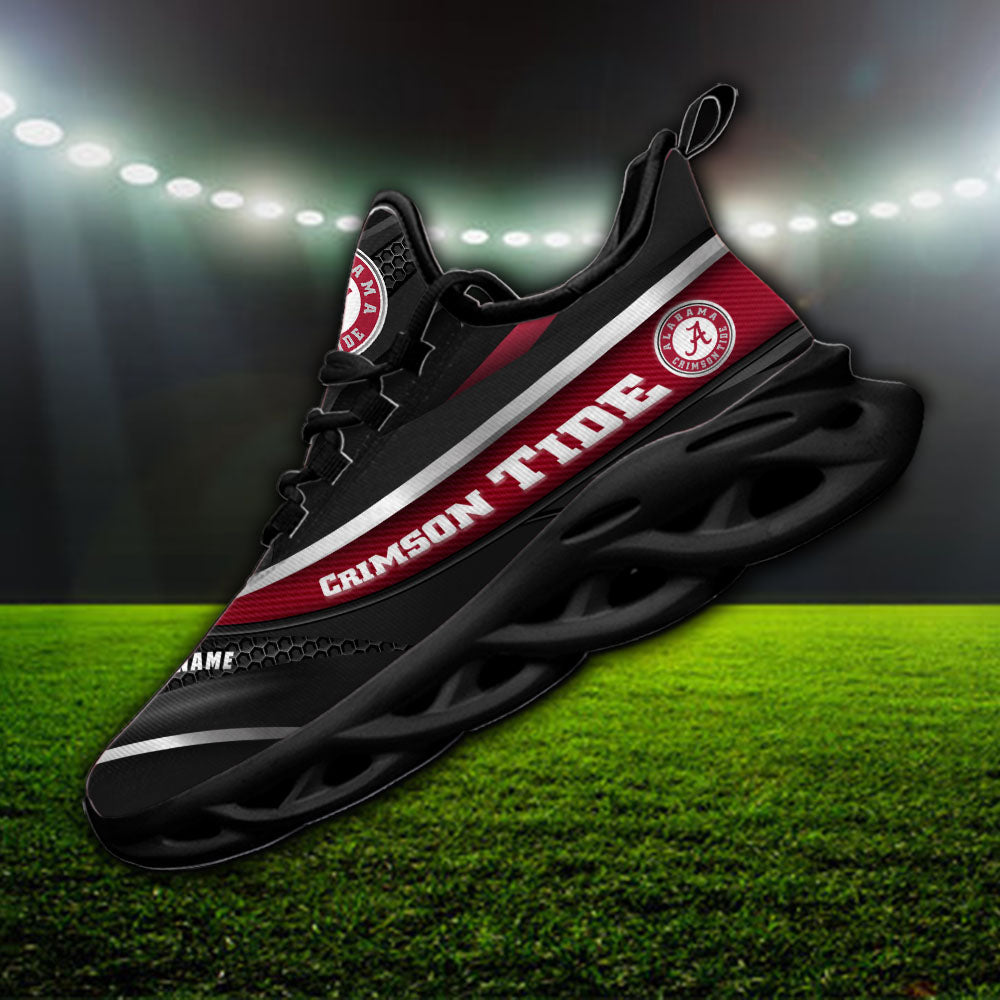 Ideafootwear Alabama Crimson Tide NCAA Max Soul Shoes Sneakers For Men And Women