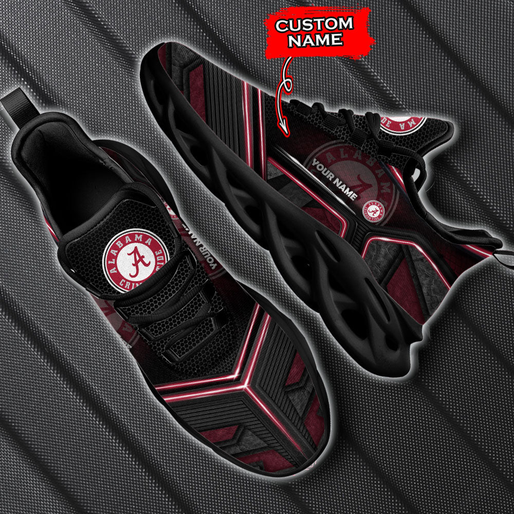 Ideafootwear Alabama Crimson Tide NCAA Max Soul Shoes Sneakers For Men And Women
