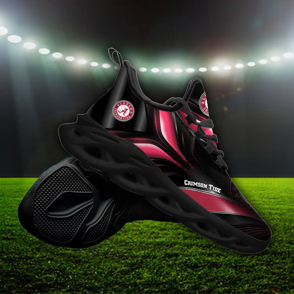Ideafootwear Alabama Crimson Tide NCAA Max Soul Shoes Sneakers For Men And Women