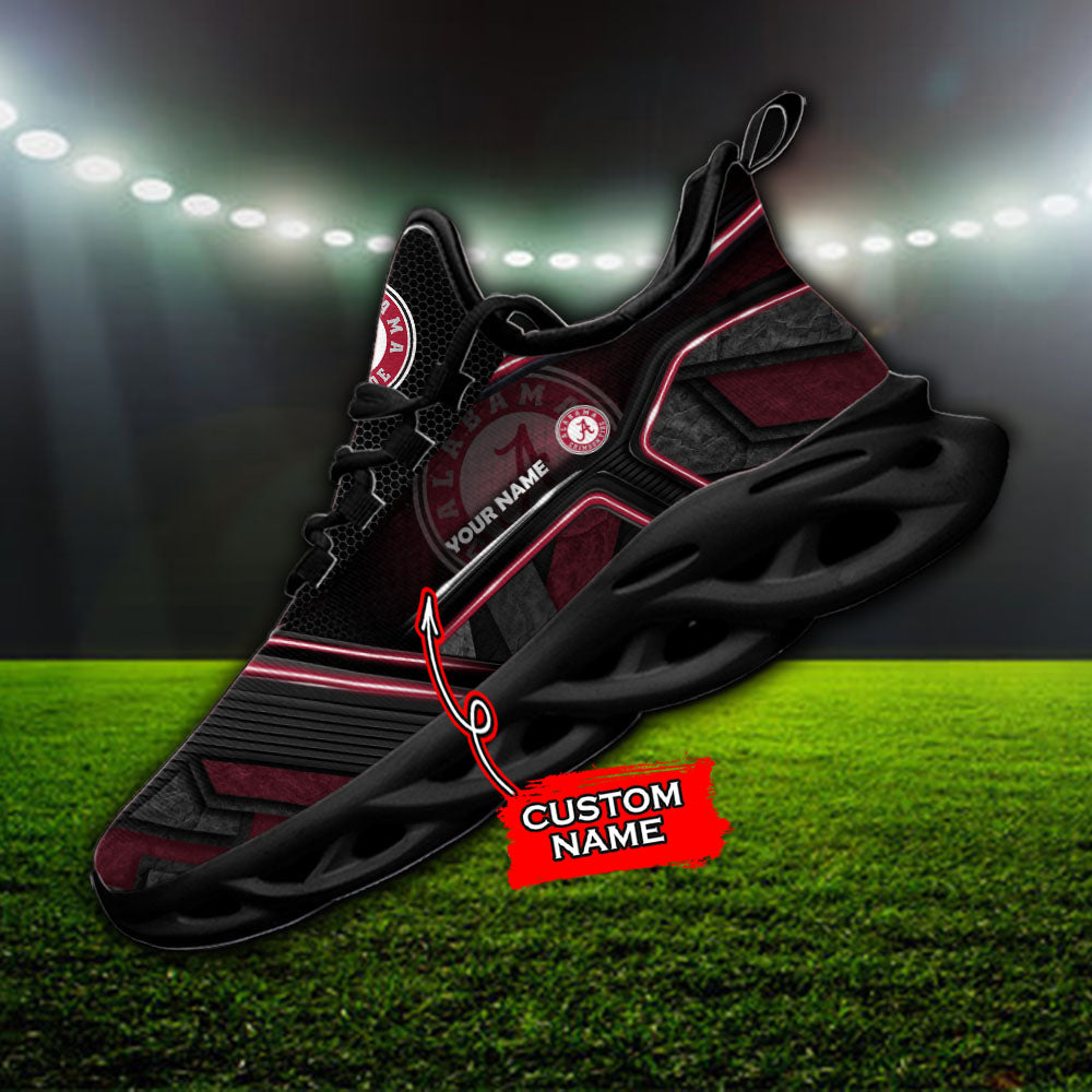 Ideafootwear Alabama Crimson Tide NCAA Max Soul Shoes Sneakers For Men And Women