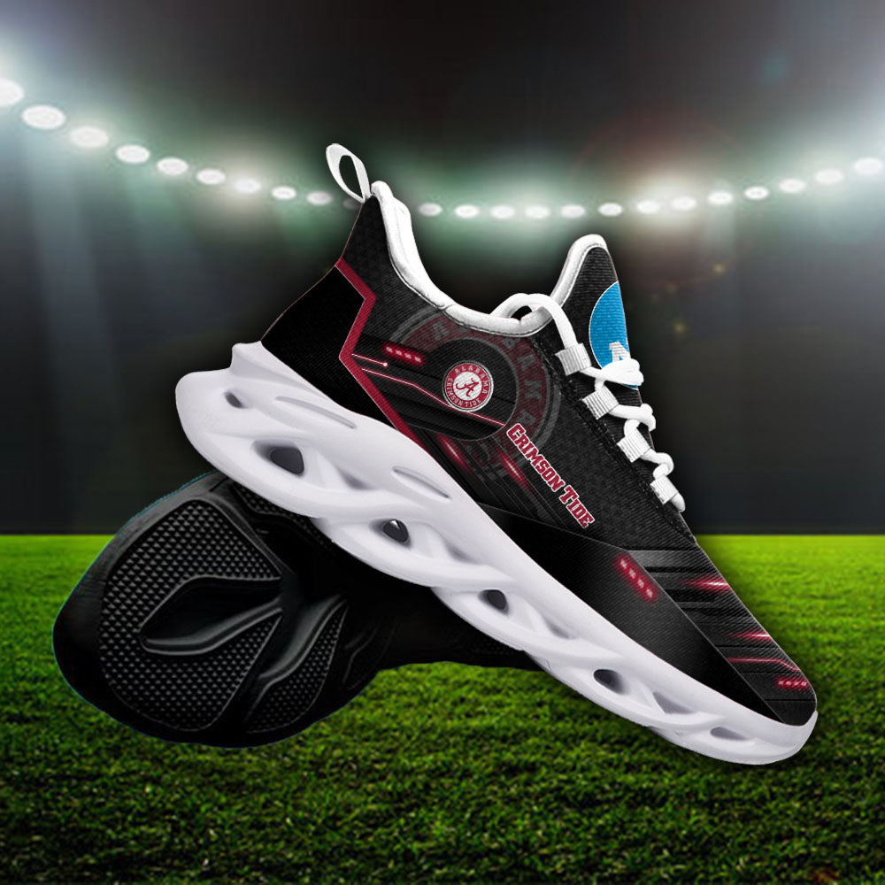 Ideafootwear Alabama Crimson Tide NCAA Max Soul Shoes Sneakers For Men And Women