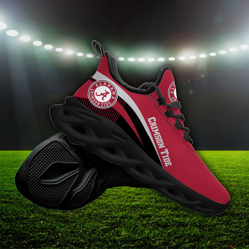 Ideafootwear Alabama Crimson Tide NCAA Max Soul Shoes Sneakers For Men And Women
