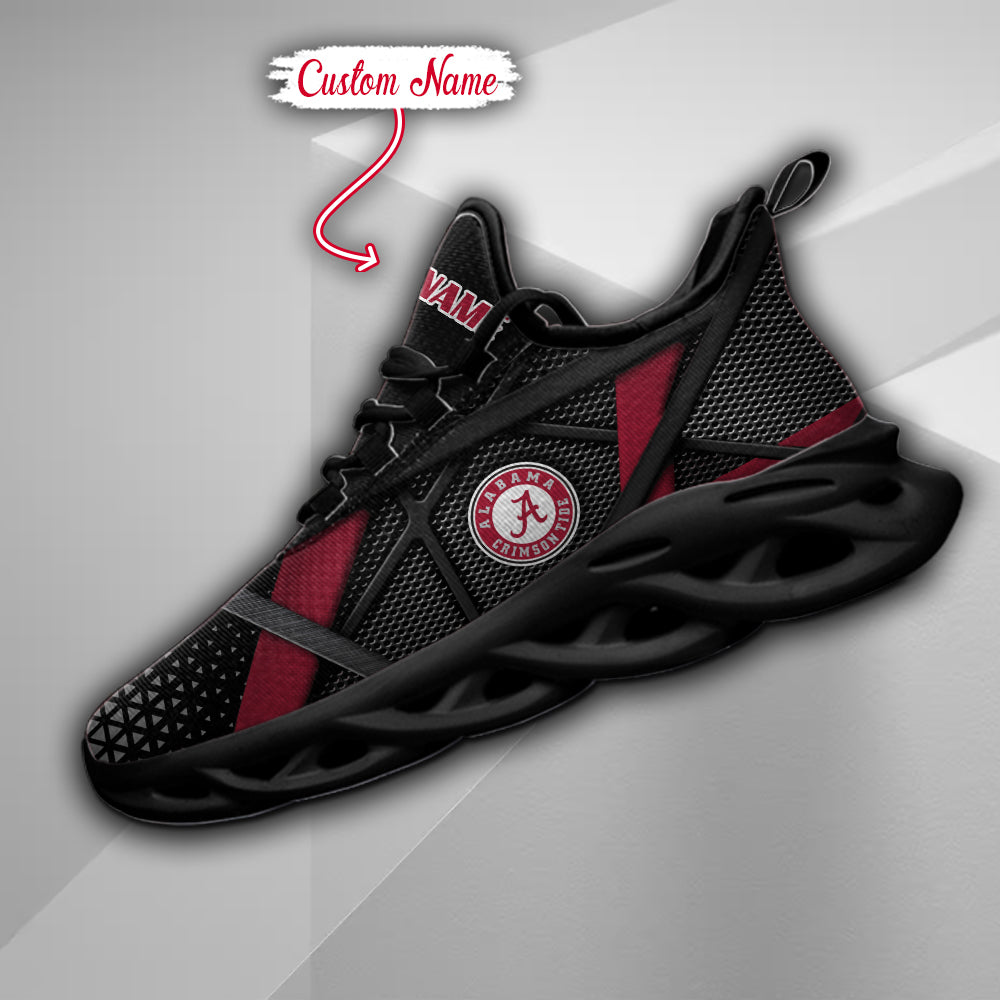 Ideafootwear Alabama Crimson Tide NCAA Max Soul Shoes Sneakers For Men And Women