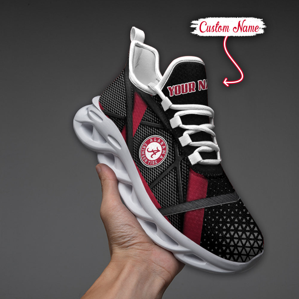 Ideafootwear Alabama Crimson Tide NCAA Max Soul Shoes Sneakers For Men And Women
