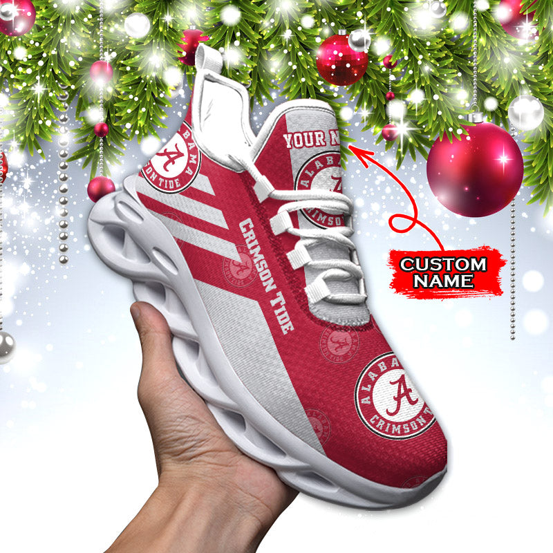 Ideafootwear Alabama Crimson Tide NCAA Max Soul Shoes Sneakers For Men And Women