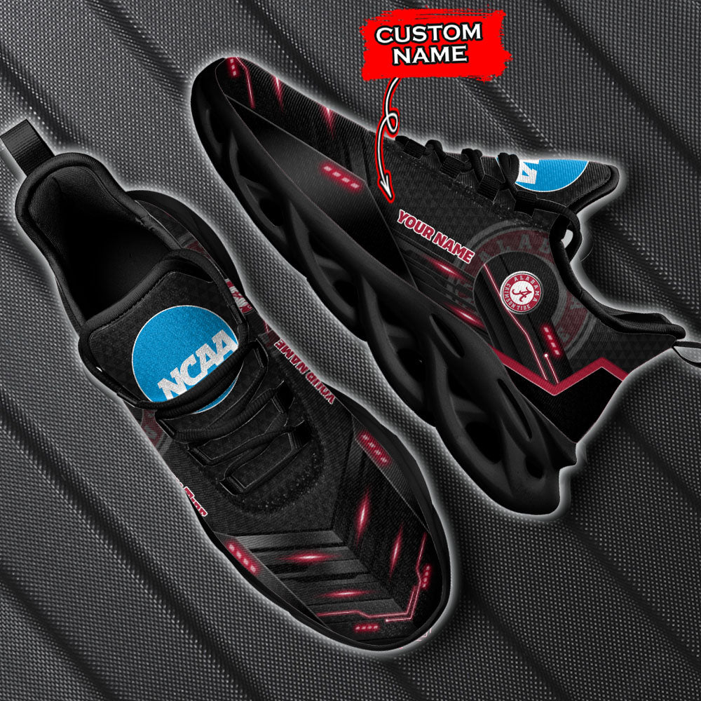 Ideafootwear Alabama Crimson Tide NCAA Max Soul Shoes Sneakers For Men And Women