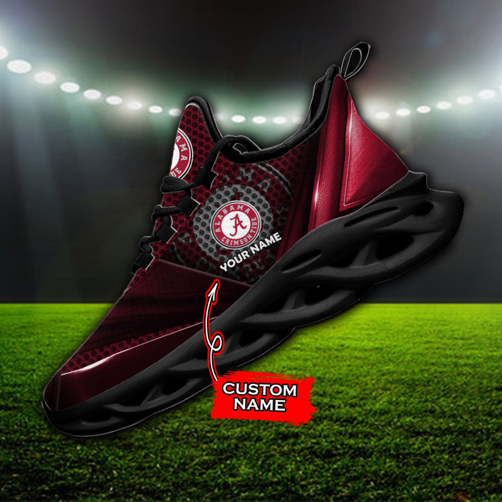 Ideafootwear Alabama Crimson Tide NCAA Max Soul Shoes Sneakers For Men And Women