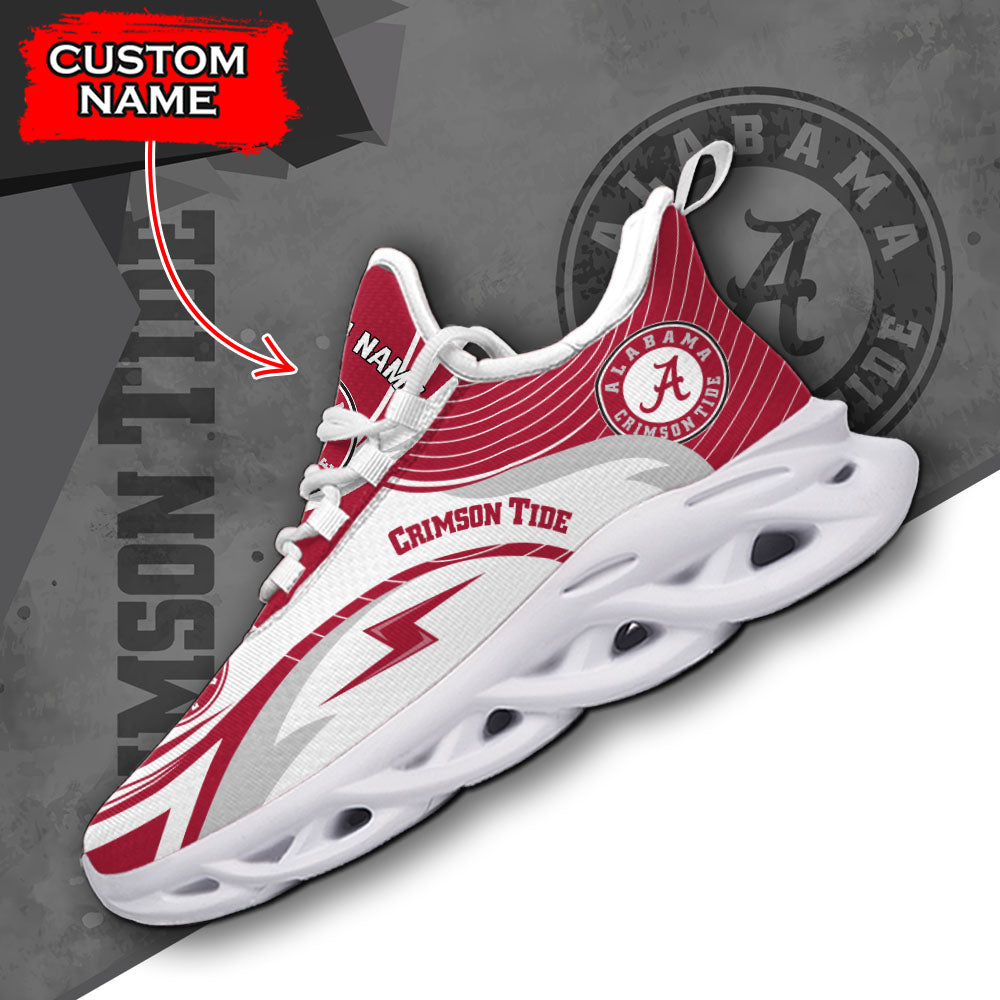 Ideafootwear Alabama Crimson Tide NCAA Max Soul Shoes Sneakers For Men And Women