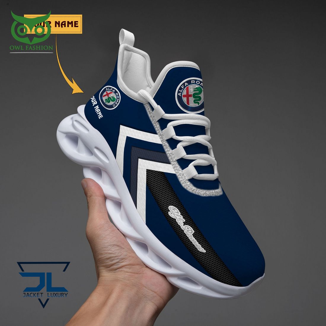 Ideafootwear Alfa Romeo Car Brand Max Soul Shoes Sneakers For Men And Women
