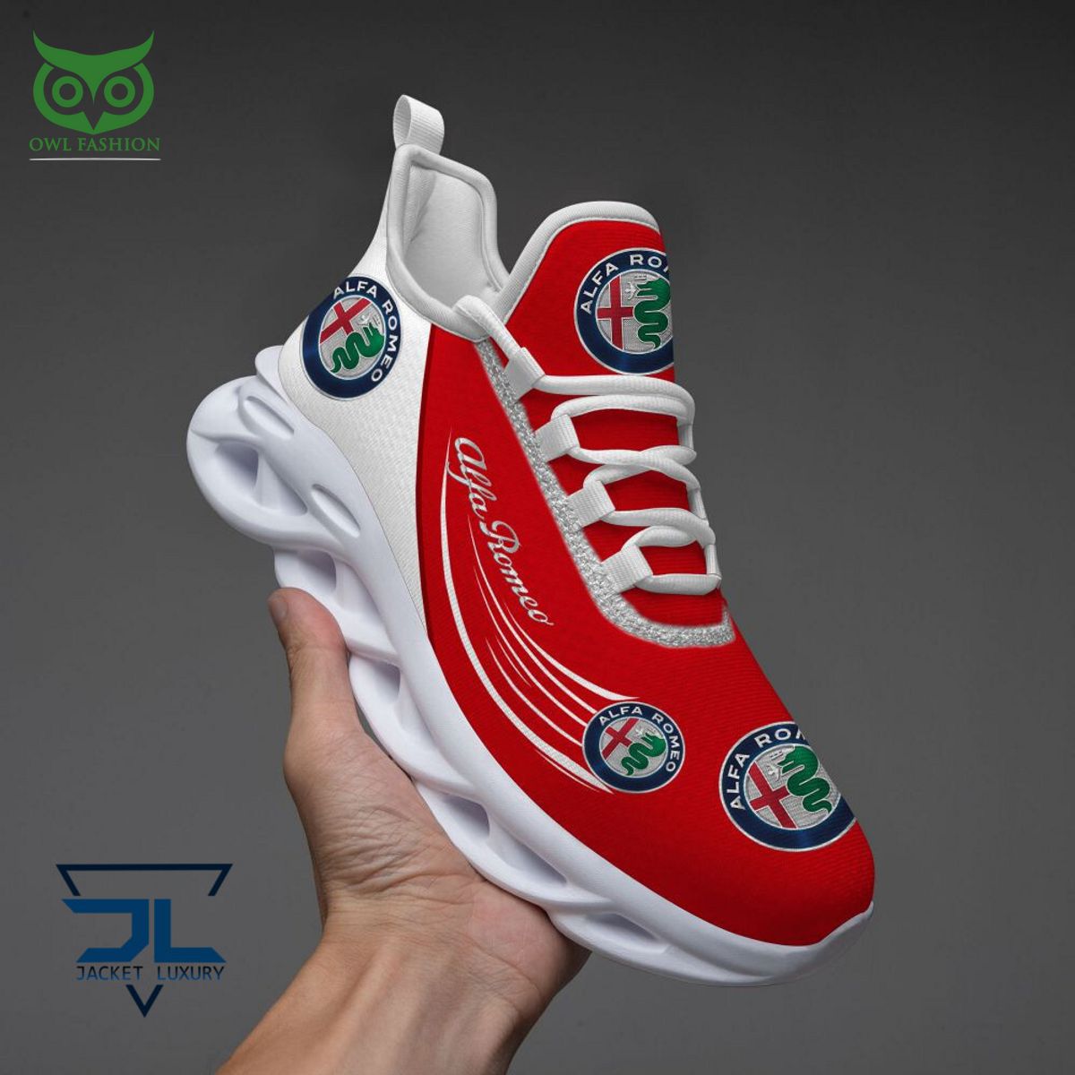 Ideafootwear Alfa Romeo Max Soul Shoes Sneakers For Men And Women