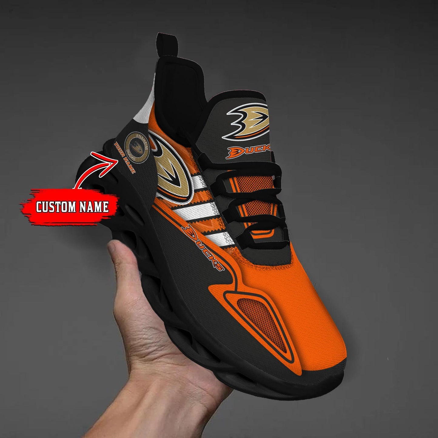 Ideafootwear Anaheim Ducks Max Soul Shoes Sneakers For Men And Women