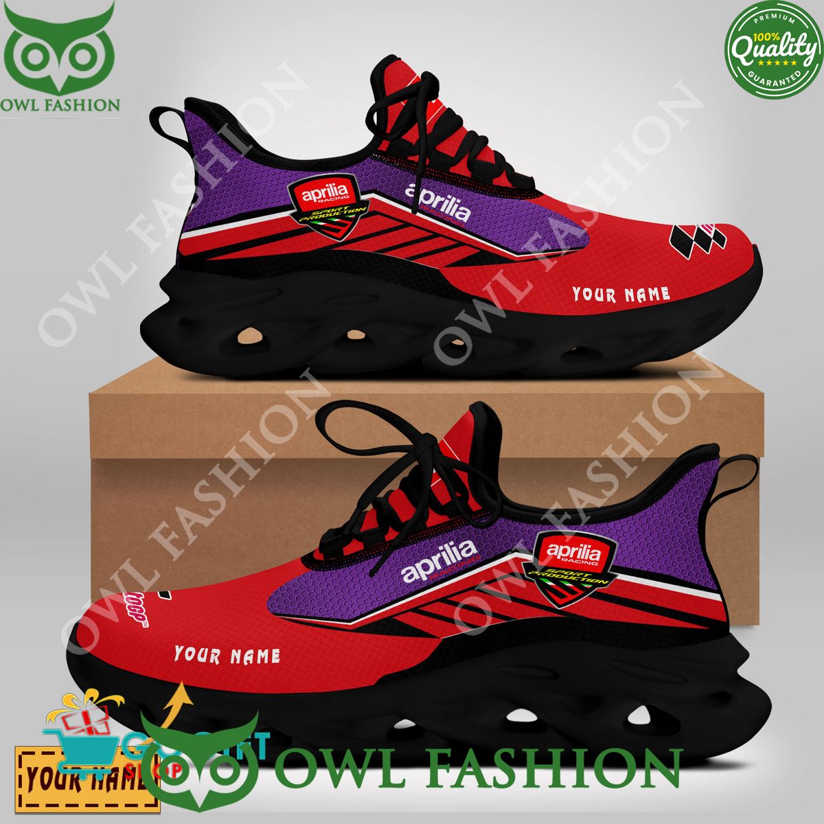 Ideafootwear Aprilia Racing Max Soul Shoes Sneakers For Men And Women