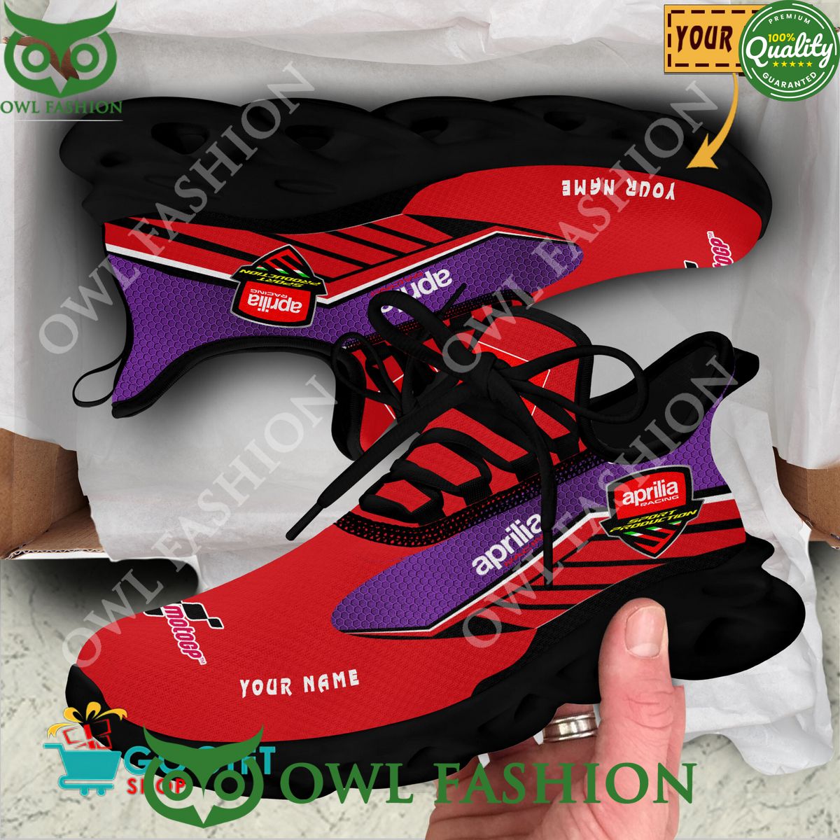Ideafootwear Aprilia Racing Max Soul Shoes Sneakers For Men And Women