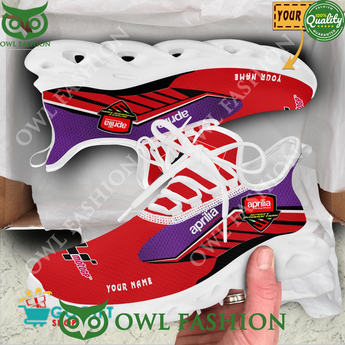 Ideafootwear Aprilia Racing Max Soul Shoes Sneakers For Men And Women