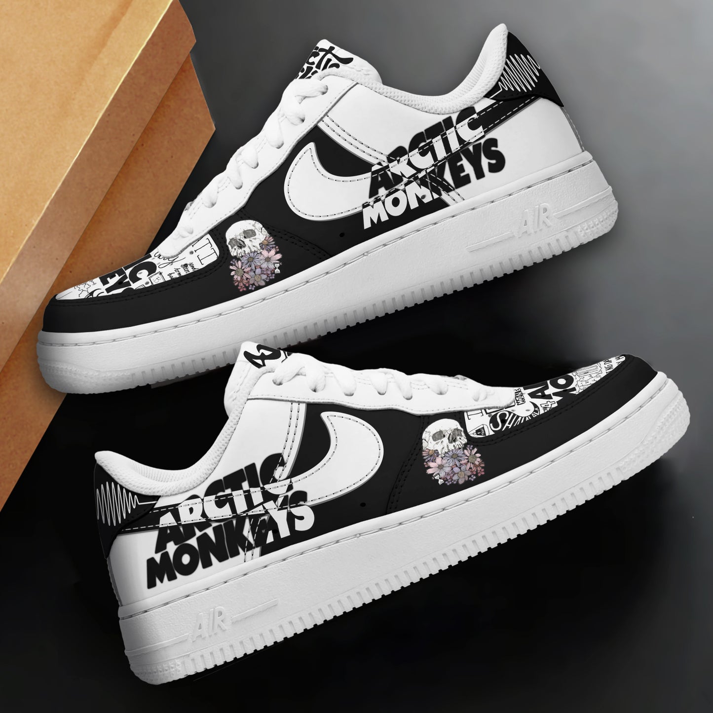 Ideafootwear Arctic Monkeys Air Low-Top Sneakers Shoes For Men And Women