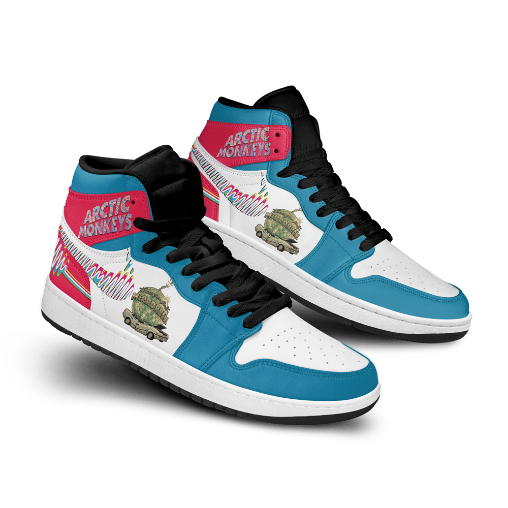 Ideafootwear Arctic Monkeys AJ1 High Sneakers Shoes For Men And Women