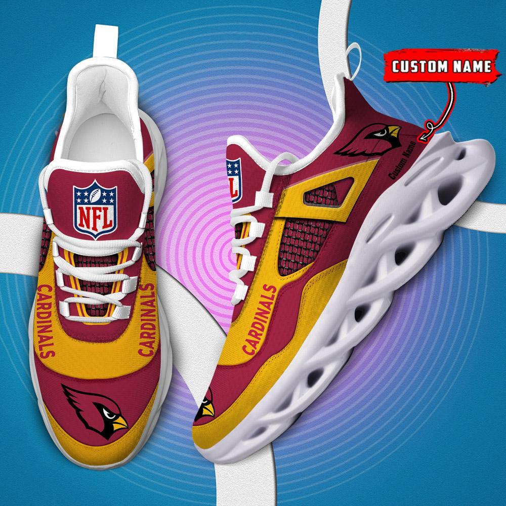 Ideafootwear Arizona Cardinals Max Soul Shoes Sneakers For Men And Women
