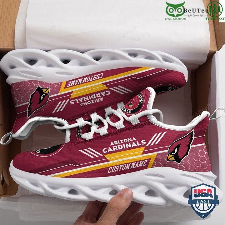 Ideafootwear Arizona Cardinals Max Soul Shoes Sneakers For Men And Women