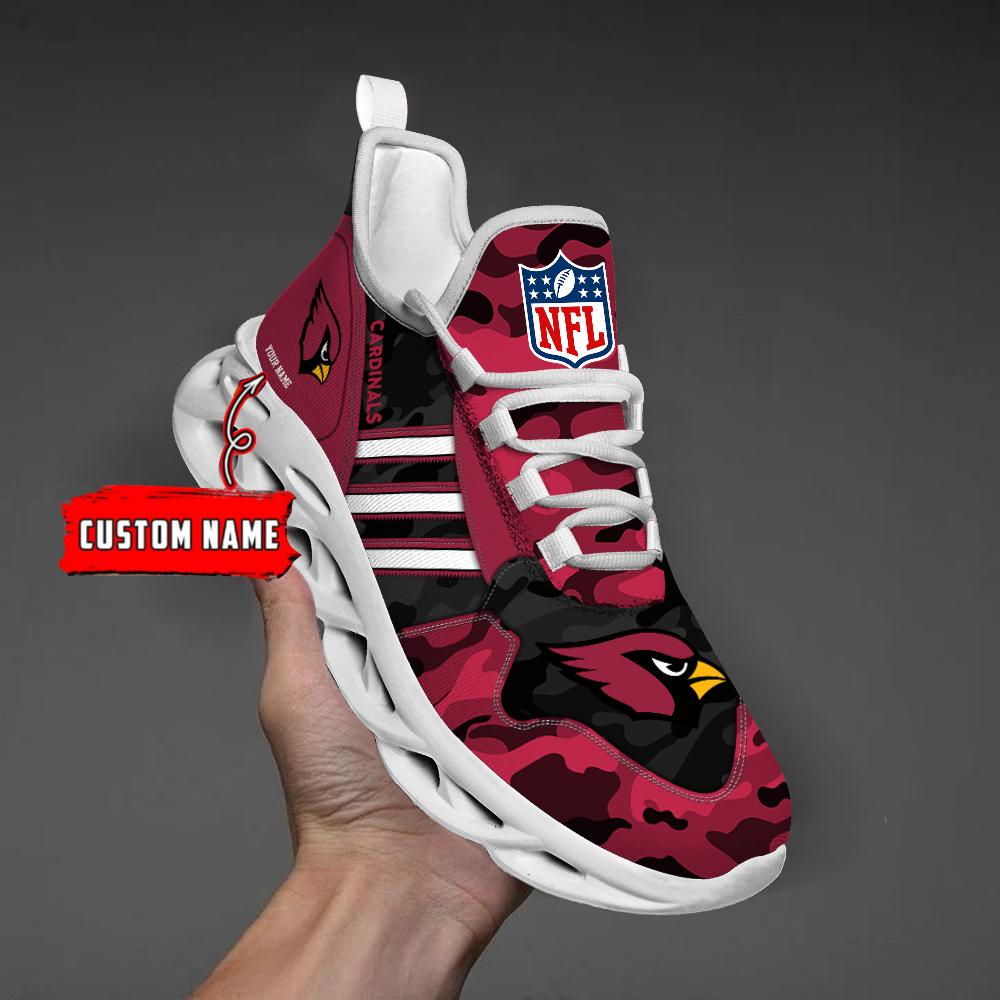 Ideafootwear Arizona Cardinals Max Soul Shoes Sneakers For Men And Women