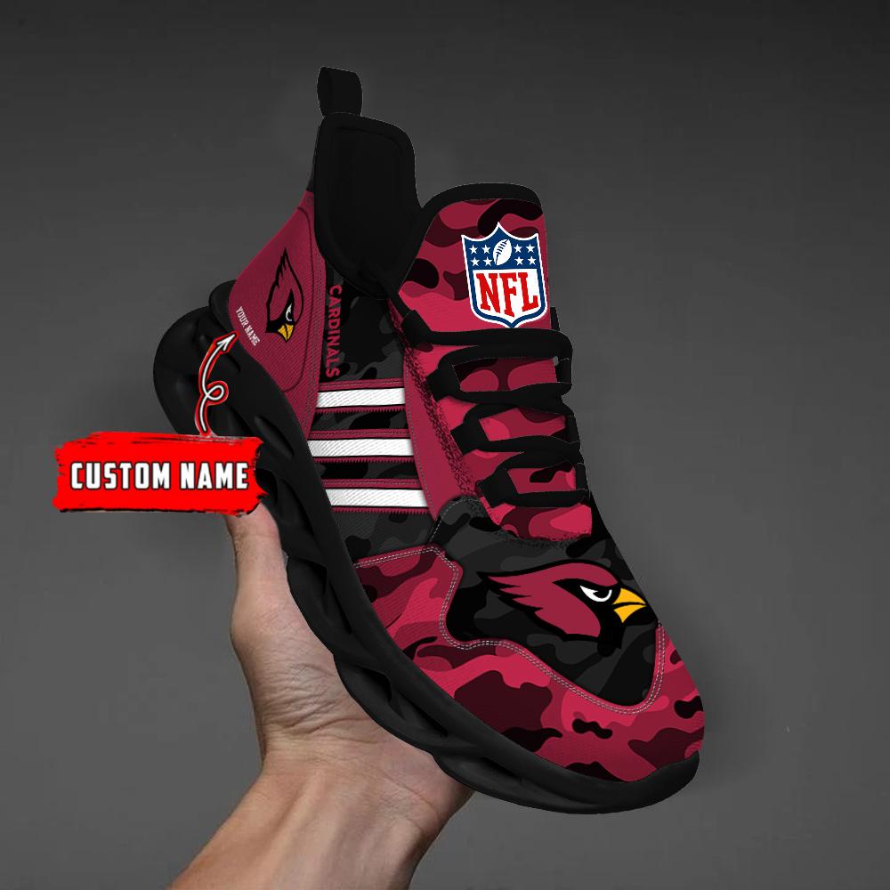Ideafootwear Arizona Cardinals Max Soul Shoes Sneakers For Men And Women