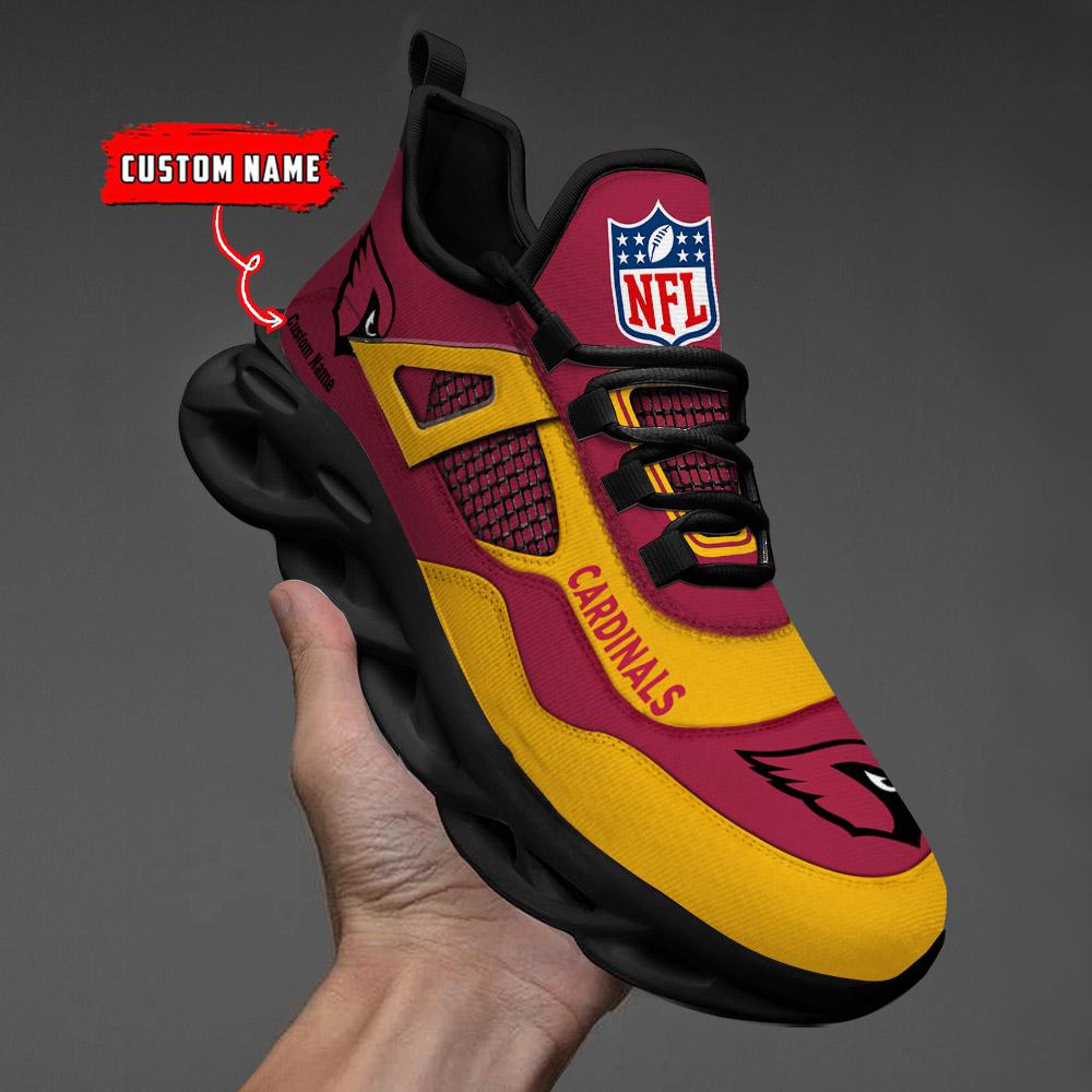 Ideafootwear Arizona Cardinals Max Soul Shoes Sneakers For Men And Women
