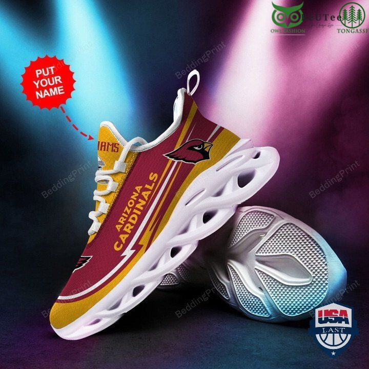 Ideafootwear Arizona Cardinals Max Soul Shoes Sneakers For Men And Women