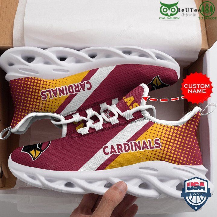 Ideafootwear Arizona Cardinals Max Soul Shoes Sneakers For Men And Women
