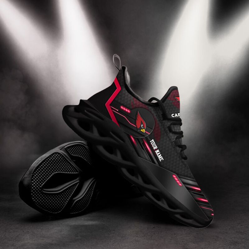 Ideafootwear Arizona Cardinals NFL Max Soul Shoes Sneakers For Men And Women