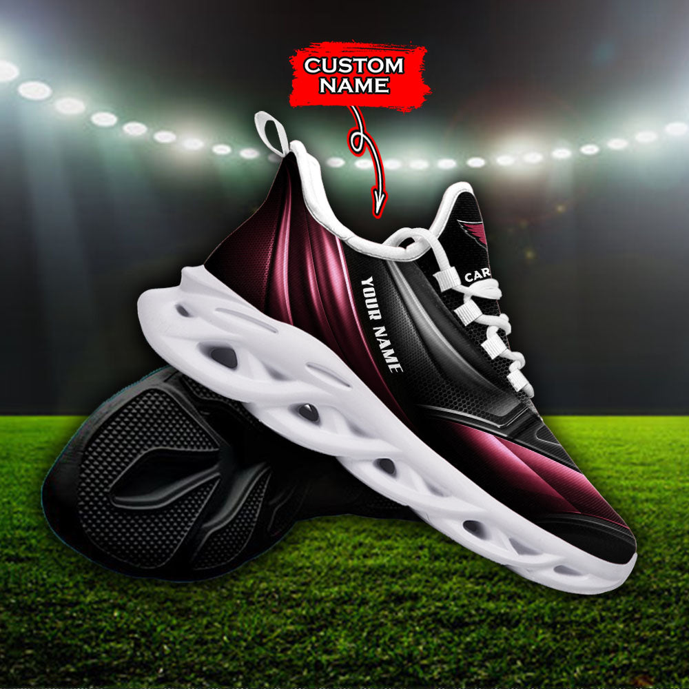 Ideafootwear Arizona Cardinals NFL Max Soul Shoes Sneakers For Men And Women
