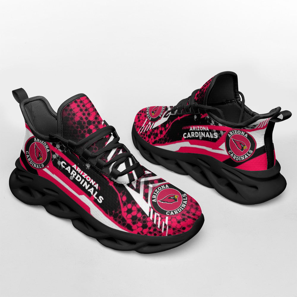 Ideafootwear Arizona Cardinals NFL Max Soul Shoes Sneakers For Men And Women