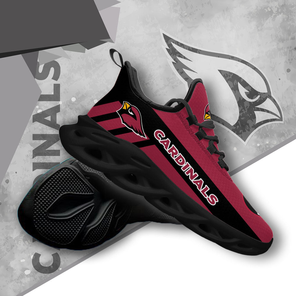 Ideafootwear Arizona Cardinals NFL Max Soul Shoes Sneakers For Men And Women