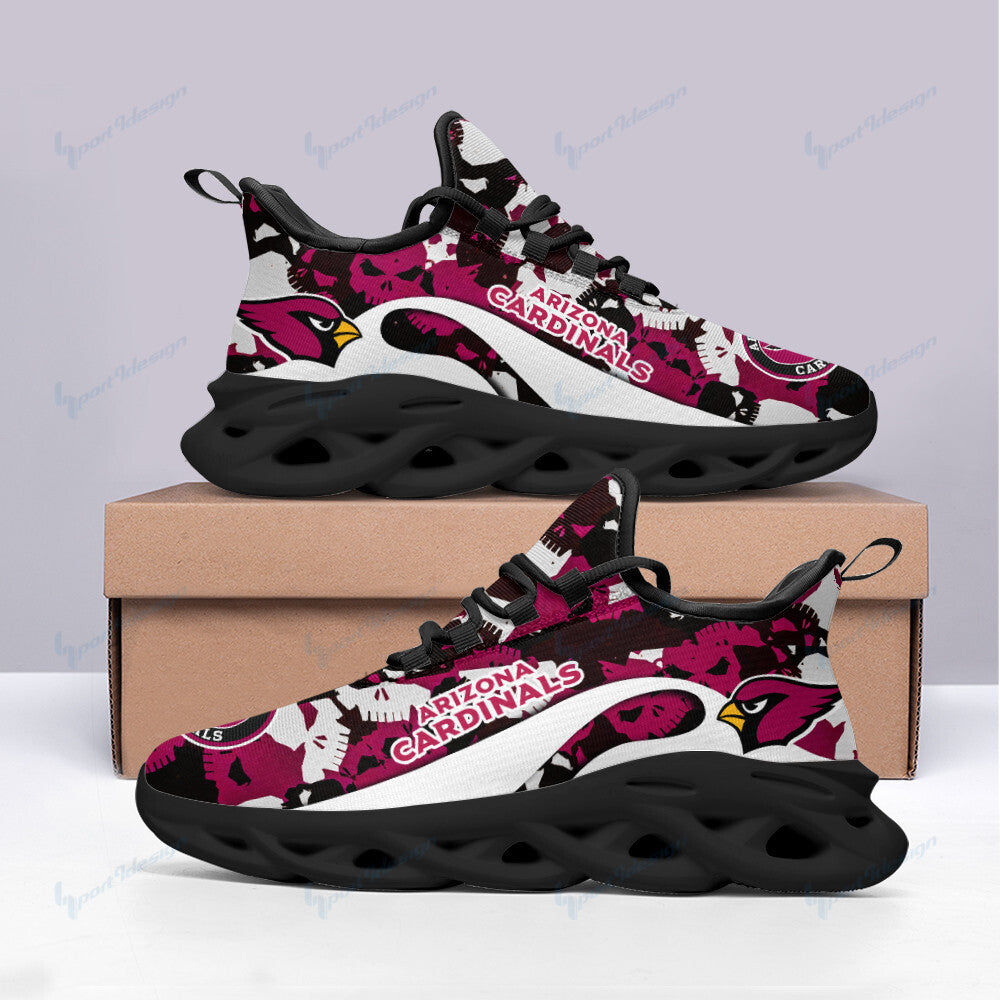 Ideafootwear Arizona Cardinals NFL Max Soul Shoes Sneakers For Men And Women