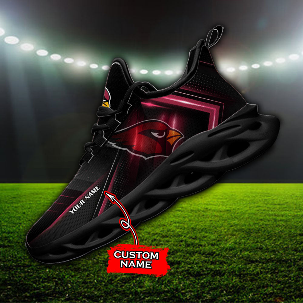 Ideafootwear Arizona Cardinals NFL Max Soul Shoes Sneakers For Men And Women