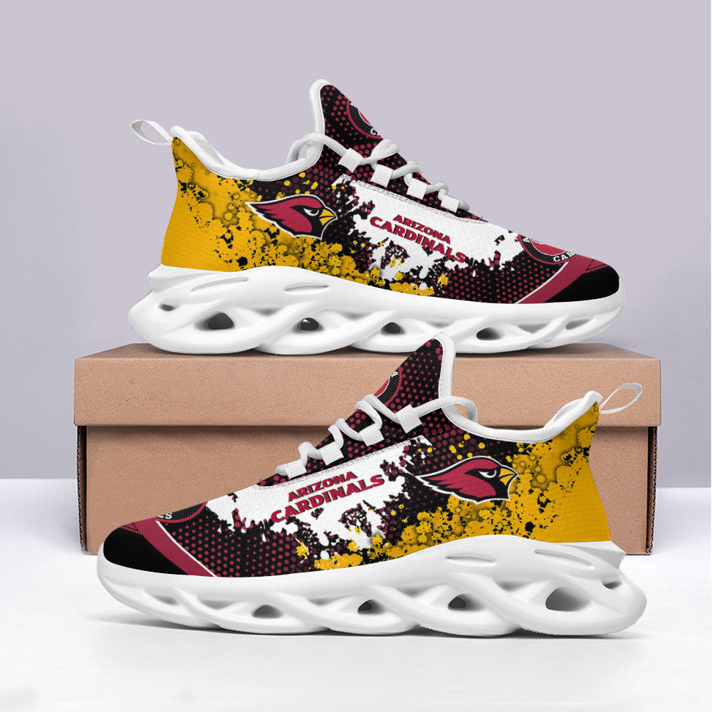 Ideafootwear Arizona Cardinals NFL Max Soul Shoes Sneakers For Men And Women