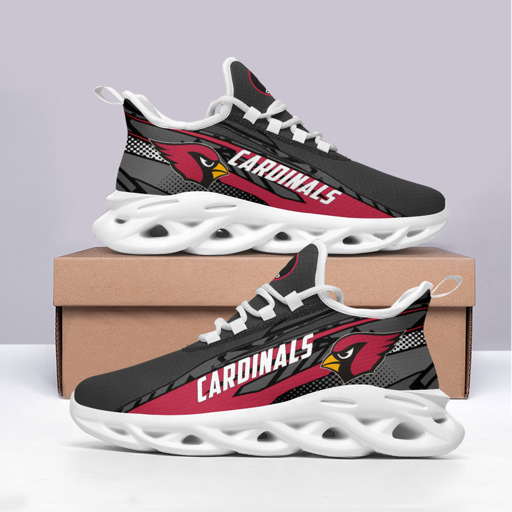 Ideafootwear Arizona Cardinals NFL Max Soul Shoes Sneakers For Men And Women