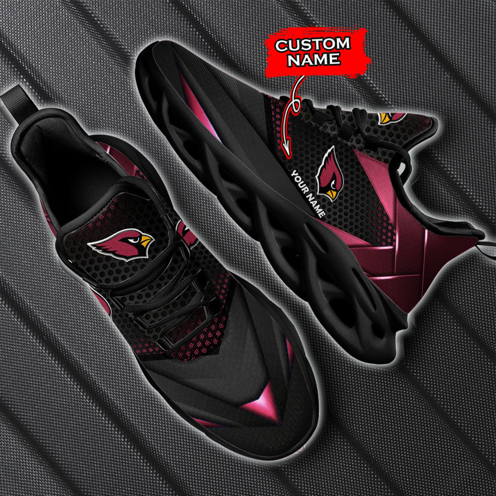 Ideafootwear Arizona Cardinals NFL Max Soul Shoes Sneakers For Men And Women