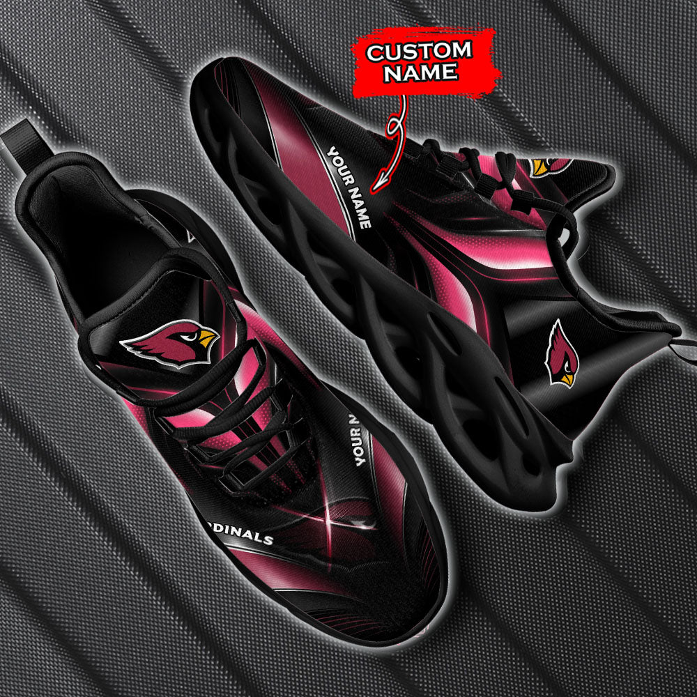 Ideafootwear Arizona Cardinals NFL Max Soul Shoes Sneakers For Men And Women