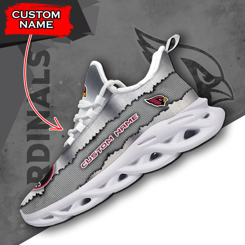 Ideafootwear Arizona Cardinals NFL Max Soul Shoes Sneakers For Men And Women