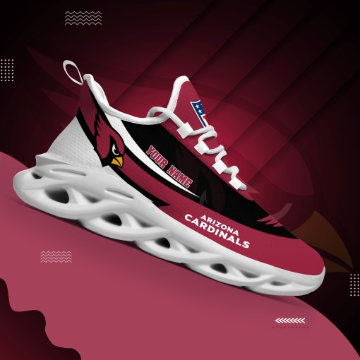 Ideafootwear Arizona Cardinals NFL Max Soul Shoes Sneakers For Men And Women