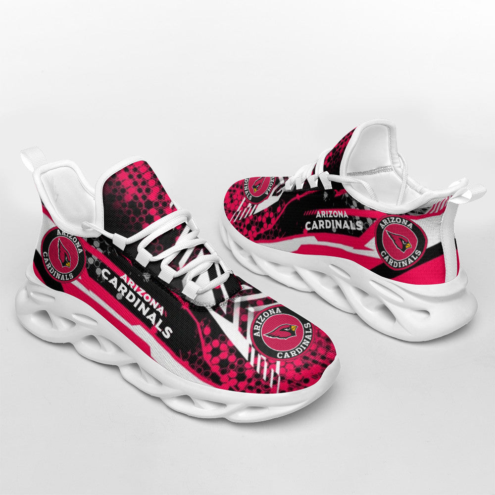Ideafootwear Arizona Cardinals NFL Max Soul Shoes Sneakers For Men And Women